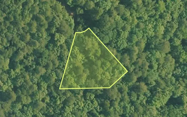 Aerial view of VAN BUREN County parcel 4050-05132-0000 — Arkansas post-auction with approximate parcel outline