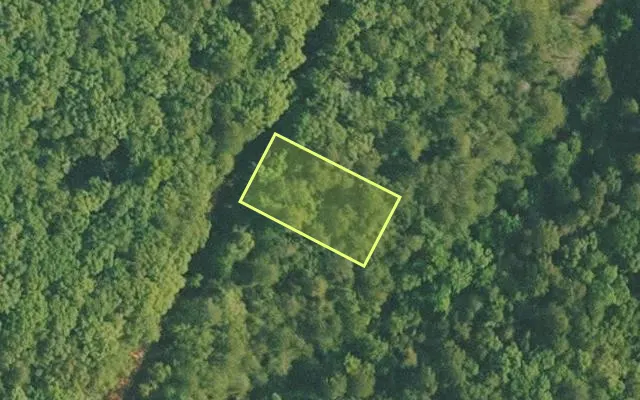 Aerial view of VAN BUREN County parcel 4410-02069-0000 — Arkansas post-auction with approximate parcel outline