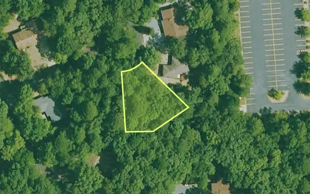 Aerial view of GARLAND County parcel 60275 — Arkansas post-auction with approximate parcel outline