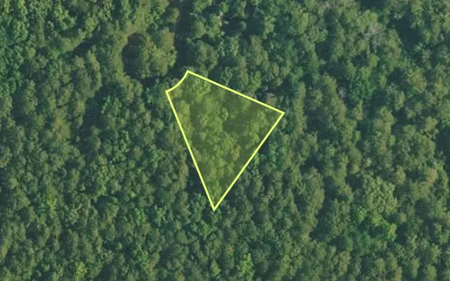 Aerial view of VAN BUREN County parcel 4200-01101-0000 — Arkansas post-auction with approximate parcel outline