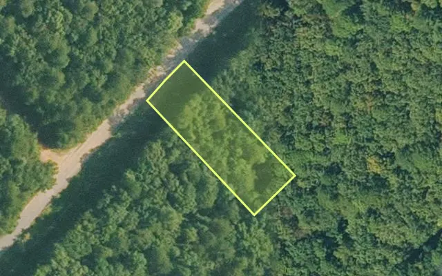 Aerial view of VAN BUREN County parcel 4300-01124-0000 — Arkansas post-auction with approximate parcel outline
