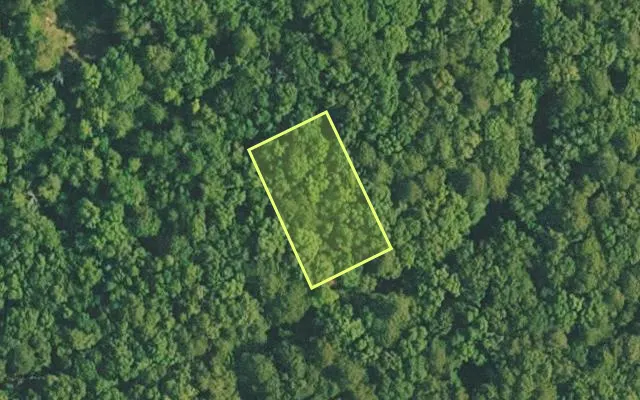 Aerial view of VAN BUREN County parcel 4400-12226-0000 — Arkansas post-auction with approximate parcel outline