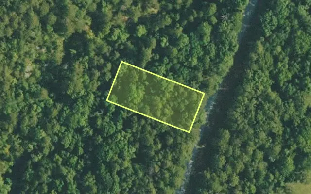 Aerial view of VAN BUREN County parcel 4450-01169-0000 — Arkansas post-auction with approximate parcel outline