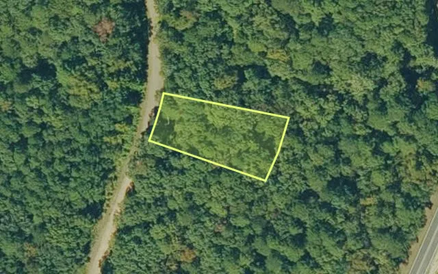 Aerial view of VAN BUREN County parcel 4300-15162-0000 — Arkansas post-auction with approximate parcel outline