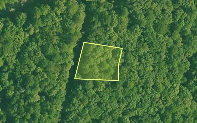 Aerial view of SALINE County parcel 476-00034-000 — Arkansas post-auction with approximate parcel outline