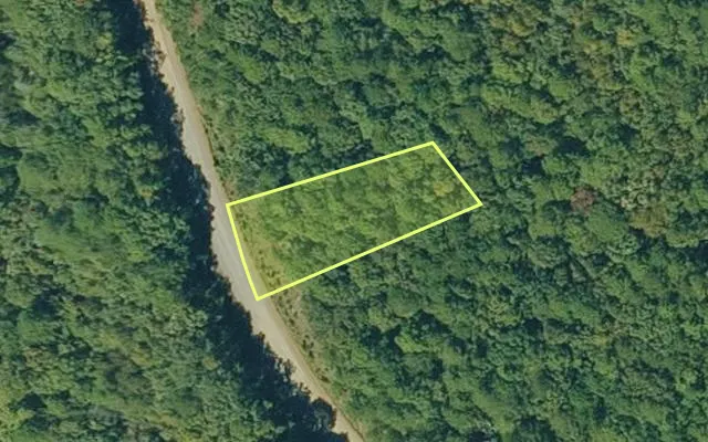 Aerial view of VAN BUREN County parcel 4300-03179-0000 — Arkansas post-auction with approximate parcel outline