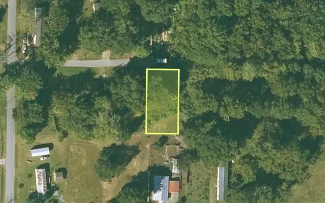 Aerial view of LINCOLN County parcel 700-00153-000 — Arkansas post-auction with approximate parcel outline