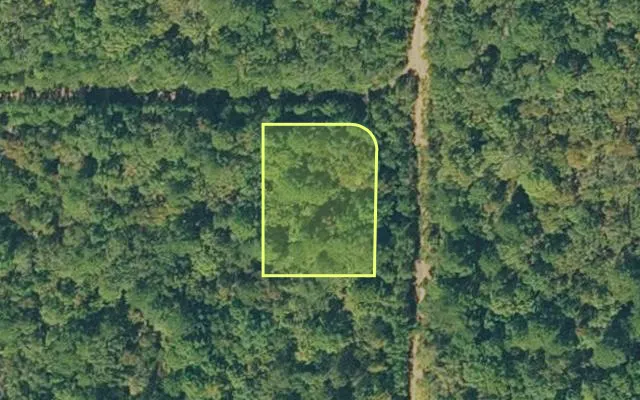 Aerial view of VAN BUREN County parcel 4300-17060-0000 — Arkansas post-auction with approximate parcel outline