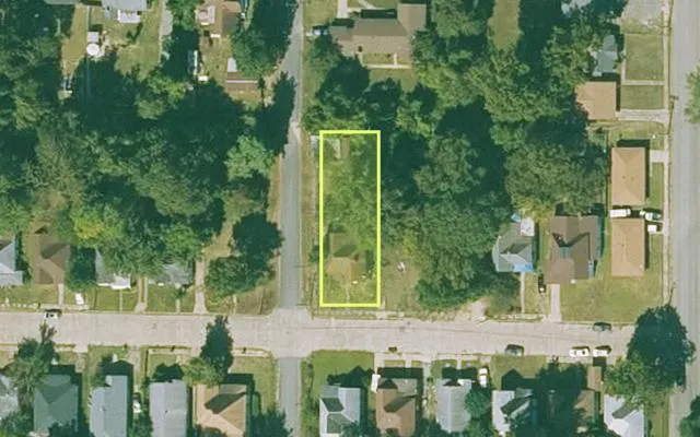 Aerial view of JEFFERSON County parcel 930-11847-000 — Arkansas post-auction with approximate parcel outline