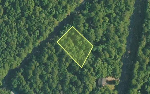 Aerial view of VAN BUREN County parcel 4400-10001-0000 — Arkansas post-auction with approximate parcel outline