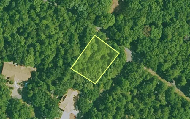 Aerial view of GARLAND County parcel 66124 — Arkansas post-auction with approximate parcel outline