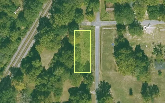 Aerial view of JEFFERSON County parcel 930-61888-000 — Arkansas post-auction with approximate parcel outline