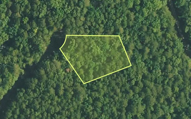 Aerial view of VAN BUREN County parcel 4400-18064-0000 — Arkansas post-auction with approximate parcel outline