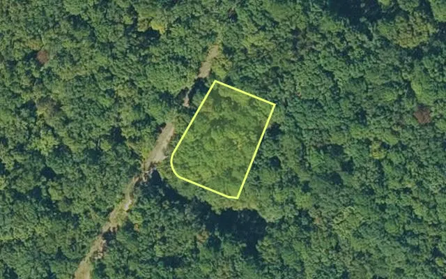 Aerial view of VAN BUREN County parcel 4300-05063-0000 — Arkansas post-auction with approximate parcel outline