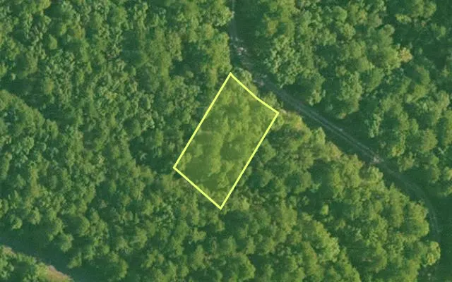 Aerial view of SALINE County parcel 748-00027-000 — Arkansas post-auction with approximate parcel outline