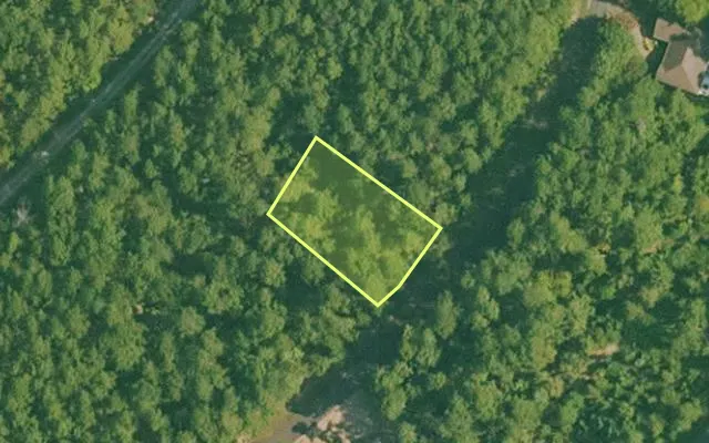 Aerial view of GARLAND County parcel 56954 — Arkansas post-auction with approximate parcel outline