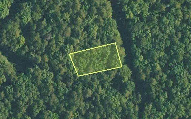 Aerial view of VAN BUREN County parcel 4400-17091-0000 — Arkansas post-auction with approximate parcel outline