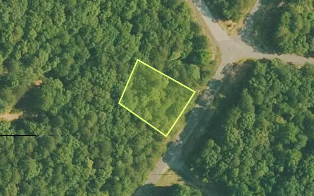 Aerial view of VAN BUREN County parcel 4400-22269-0000 — Arkansas post-auction with approximate parcel outline