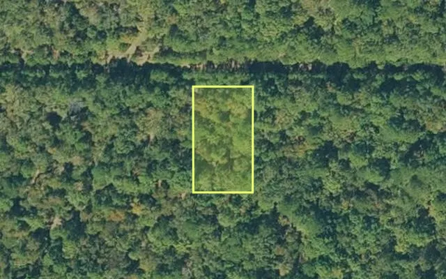 Aerial view of VAN BUREN County parcel 4300-17063-0000 — Arkansas post-auction with approximate parcel outline