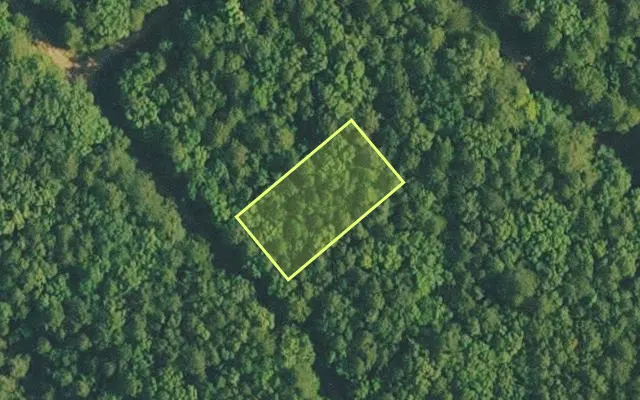 Aerial view of VAN BUREN County parcel 4400-12075-0000 — Arkansas post-auction with approximate parcel outline