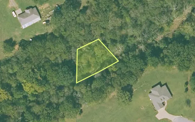 Aerial view of CRAWFORD County parcel 715-01241-019 — Arkansas post-auction with approximate parcel outline