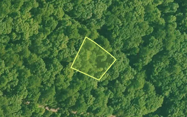 Aerial view of SALINE County parcel 564-00070-000 — Arkansas post-auction with approximate parcel outline