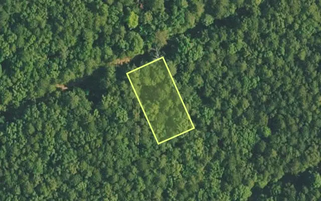 Aerial view of VAN BUREN County parcel 4400-12274-0000 — Arkansas post-auction with approximate parcel outline