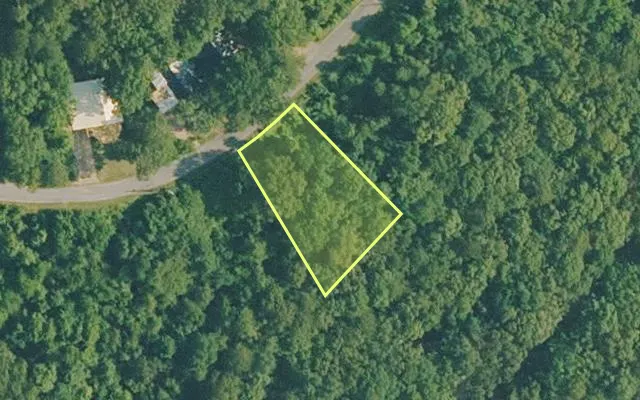 Aerial view of VAN BUREN County parcel 4400-08148-0000 — Arkansas post-auction with approximate parcel outline