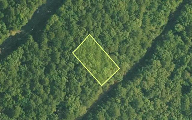 Aerial view of VAN BUREN County parcel 4050-08071-0000 — Arkansas post-auction with approximate parcel outline
