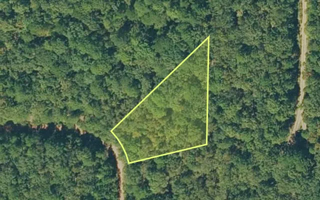 Aerial view of VAN BUREN County parcel 4300-17011-0000 — Arkansas post-auction with approximate parcel outline
