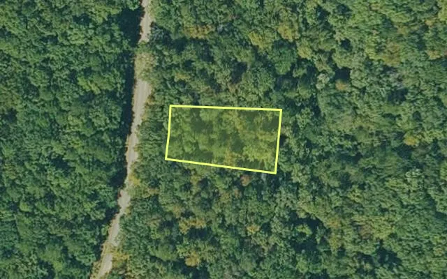 Aerial view of VAN BUREN County parcel 4050-12213-0000 — Arkansas post-auction with approximate parcel outline