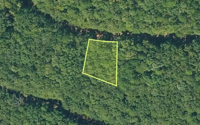 Aerial view of VAN BUREN County parcel 4300-02096-0000 — Arkansas post-auction with approximate parcel outline