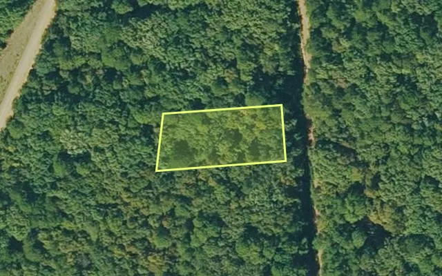 Aerial view of VAN BUREN County parcel 4300-03161-0000 — Arkansas post-auction with approximate parcel outline