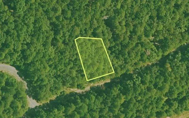 Aerial view of SALINE County parcel 640-00192-000 — Arkansas post-auction with approximate parcel outline