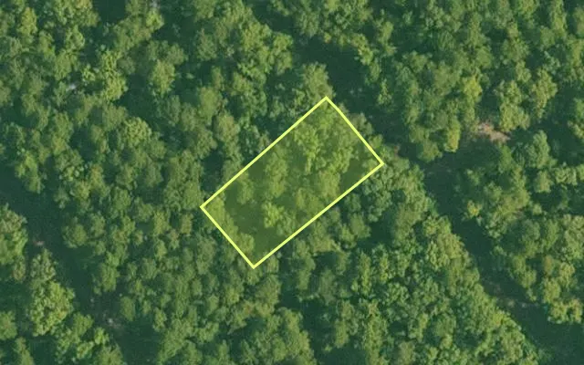 Aerial view of SALINE County parcel 516-00227-000 — Arkansas post-auction with approximate parcel outline