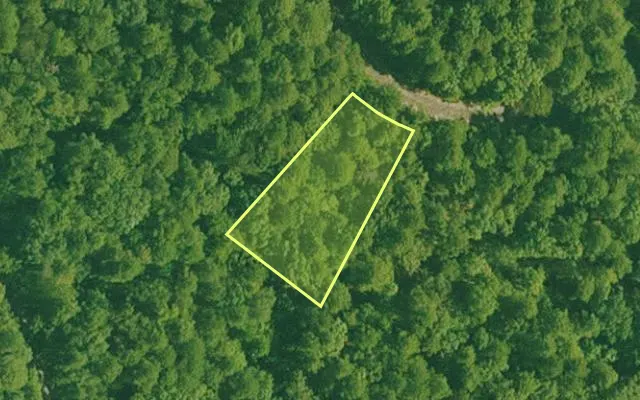Aerial view of SALINE County parcel 536-00120-000 — Arkansas post-auction with approximate parcel outline