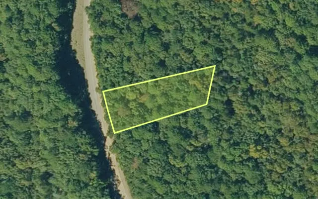 Aerial view of VAN BUREN County parcel 4300-03175-0000 — Arkansas post-auction with approximate parcel outline