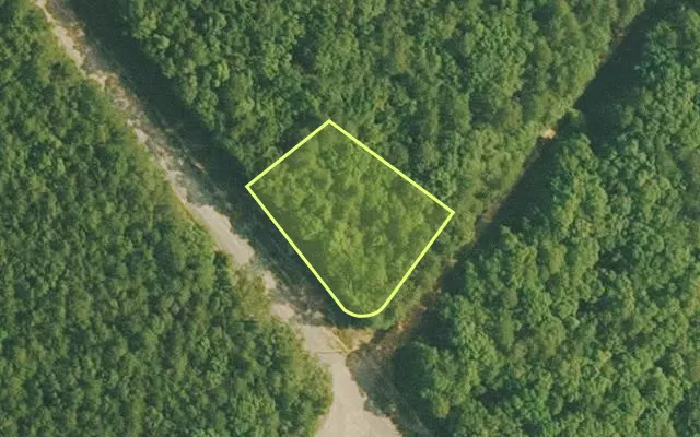 Aerial view of VAN BUREN County parcel 4400-22211-0000 — Arkansas post-auction with approximate parcel outline
