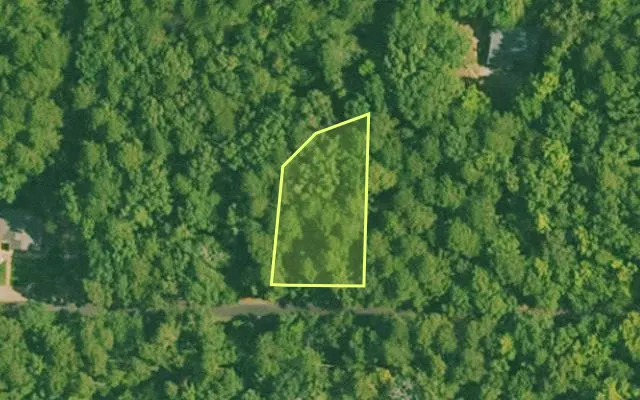 Aerial view of SALINE County parcel 456-00171-000 — Arkansas post-auction with approximate parcel outline