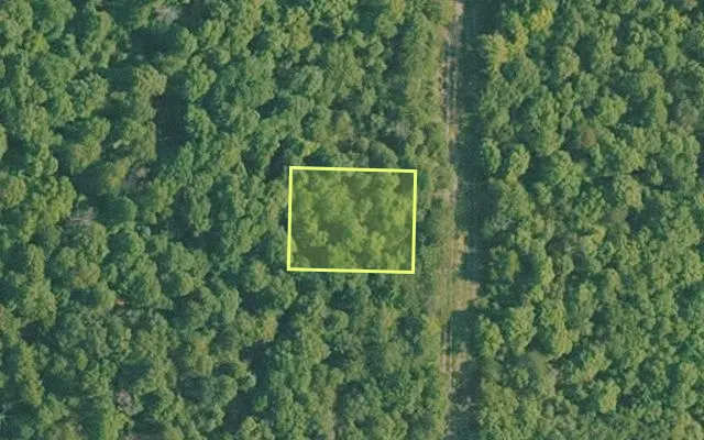 Aerial view of BAXTER County parcel 010-02252-000 — Arkansas post-auction with approximate parcel outline