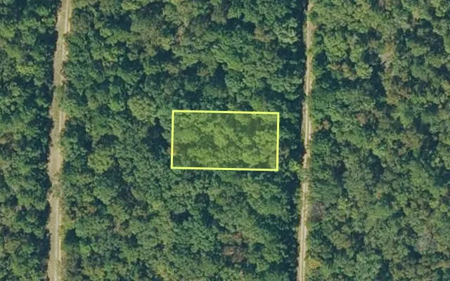 Aerial view of VAN BUREN County parcel 4300-06207-0000 — Arkansas post-auction with approximate parcel outline