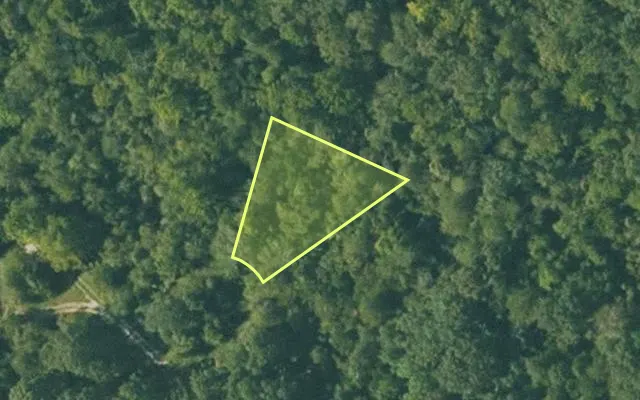 Aerial view of FULTON County parcel 405-21585-000 — Arkansas post-auction with approximate parcel outline