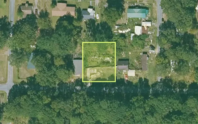 Aerial view of JEFFERSON County parcel 930-12817-000 — Arkansas post-auction with approximate parcel outline