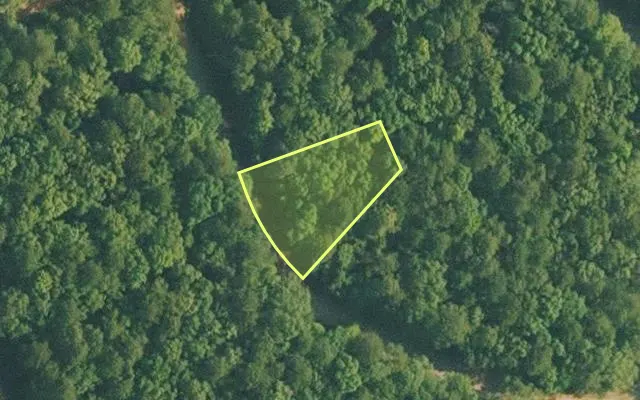 Aerial view of VAN BUREN County parcel 4300-01320-0000 — Arkansas post-auction with approximate parcel outline