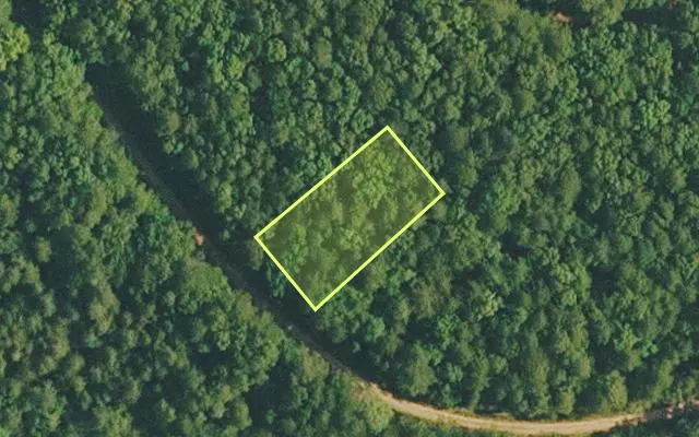 Aerial view of VAN BUREN County parcel 4400-12081-0000 — Arkansas post-auction with approximate parcel outline