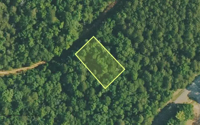 Aerial view of VAN BUREN County parcel 4200-01193-0000 — Arkansas post-auction with approximate parcel outline