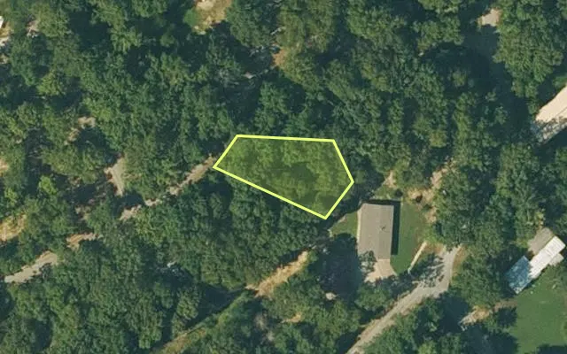 Aerial view of FULTON County parcel 340-18809-000 — Arkansas post-auction with approximate parcel outline
