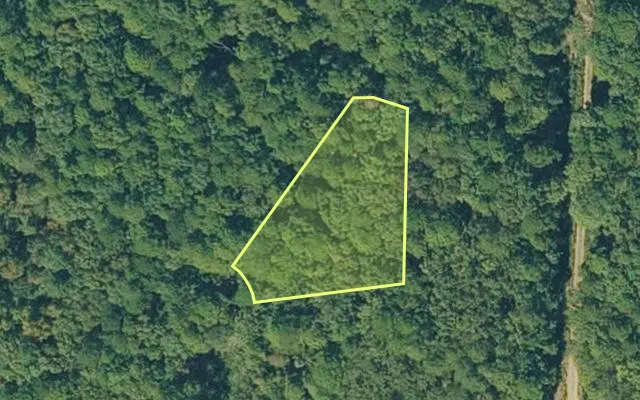 Aerial view of VAN BUREN County parcel 4300-13139-0000 — Arkansas post-auction with approximate parcel outline