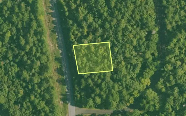 Aerial view of SALINE County parcel 432-00066-000 — Arkansas post-auction with approximate parcel outline