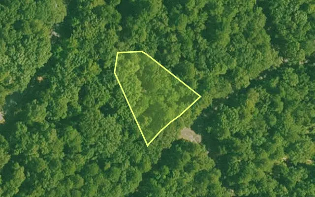 Aerial view of SALINE County parcel 536-00102-000 — Arkansas post-auction with approximate parcel outline
